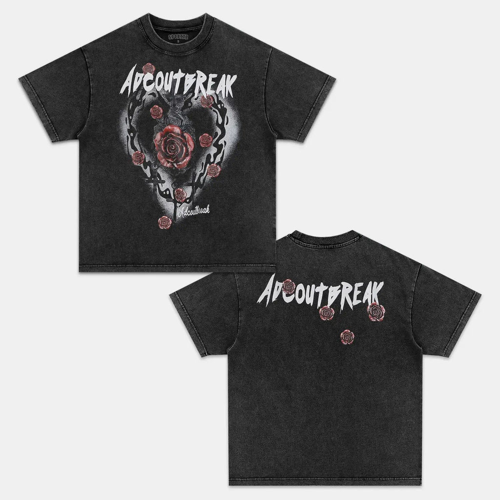 ROSS HEART PAINTED TEE Style001