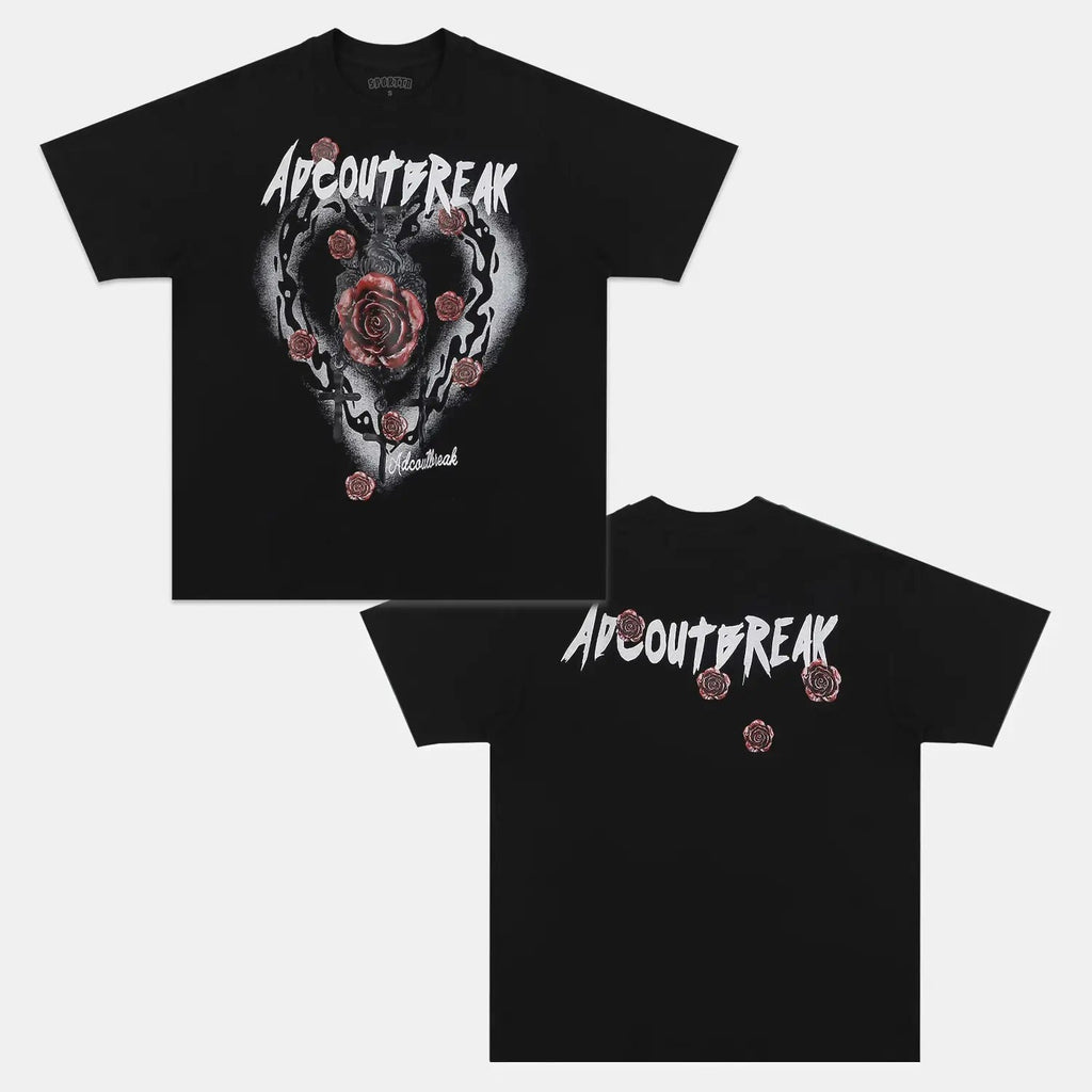 ROSS HEART PAINTED TEE Style001