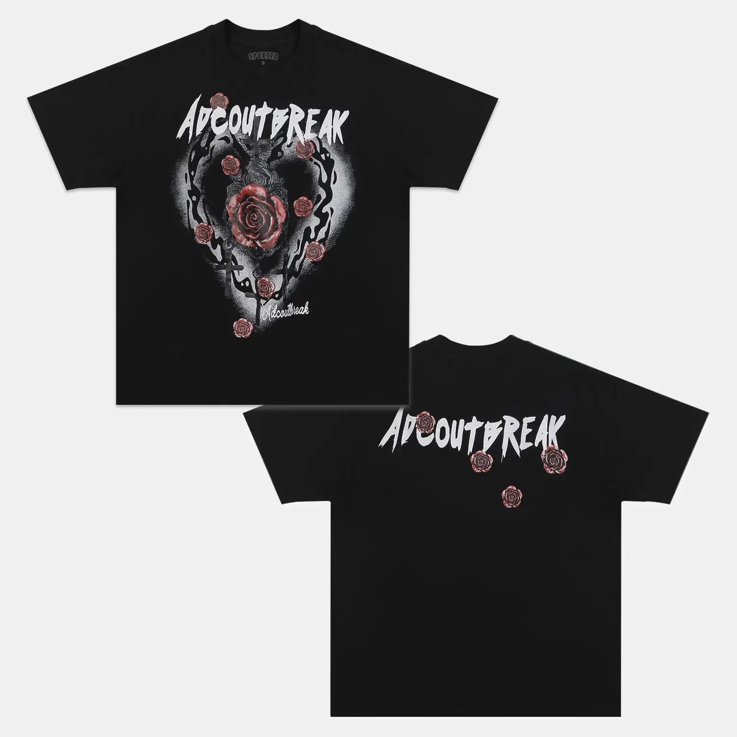 ROSS HEART PAINTED TEE Style001