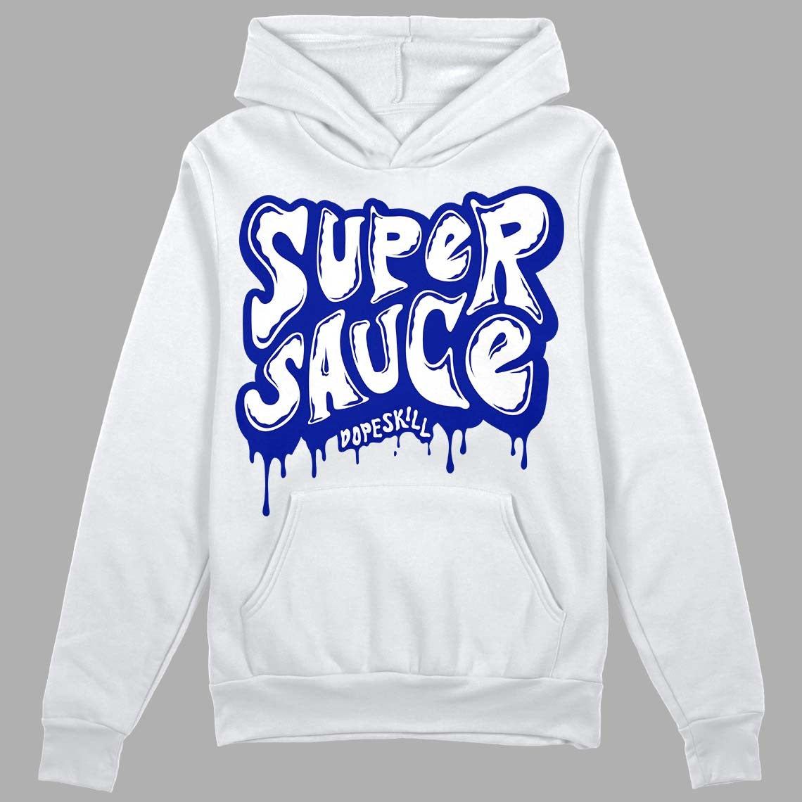 Racer Blue White Dunk Low DopeSkill Hoodie Sweatshirt Super Sauce Graphic