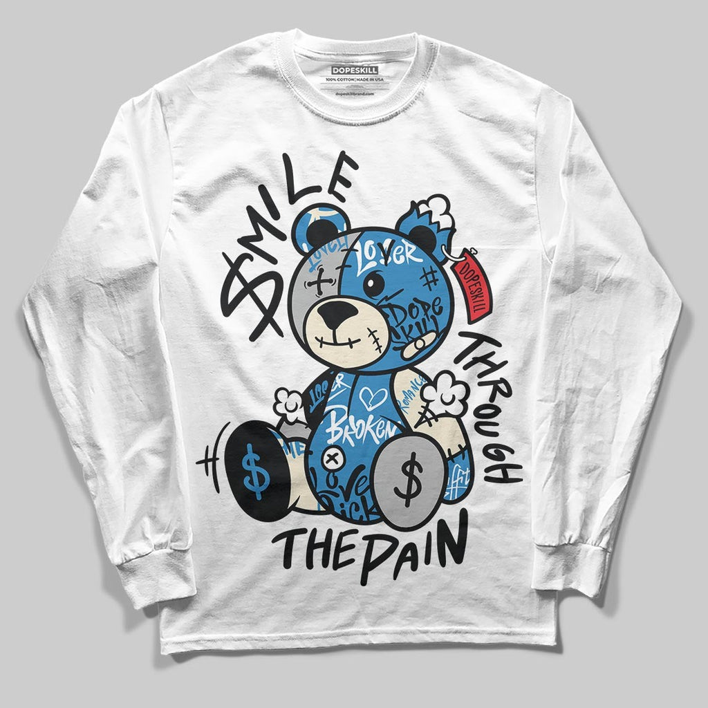 Rare Air 3s DopeSkill Long Sleeve T-Shirt Smile Through The Pain Graphic