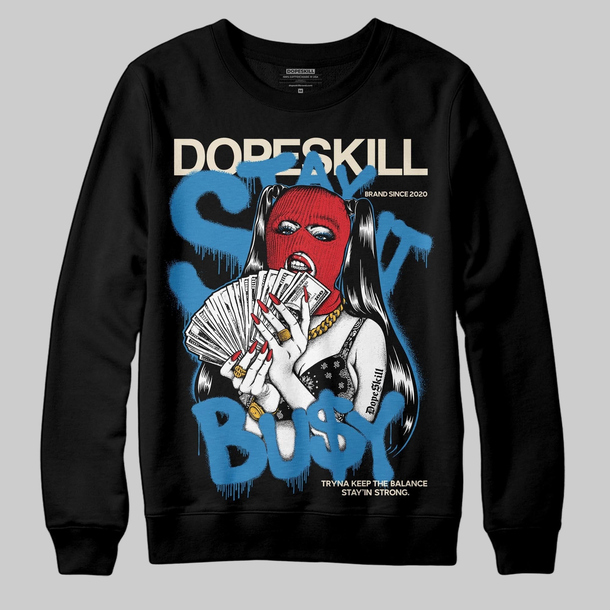 Rare Air 3s DopeSkill Sweatshirt Stay It Busy Graphic