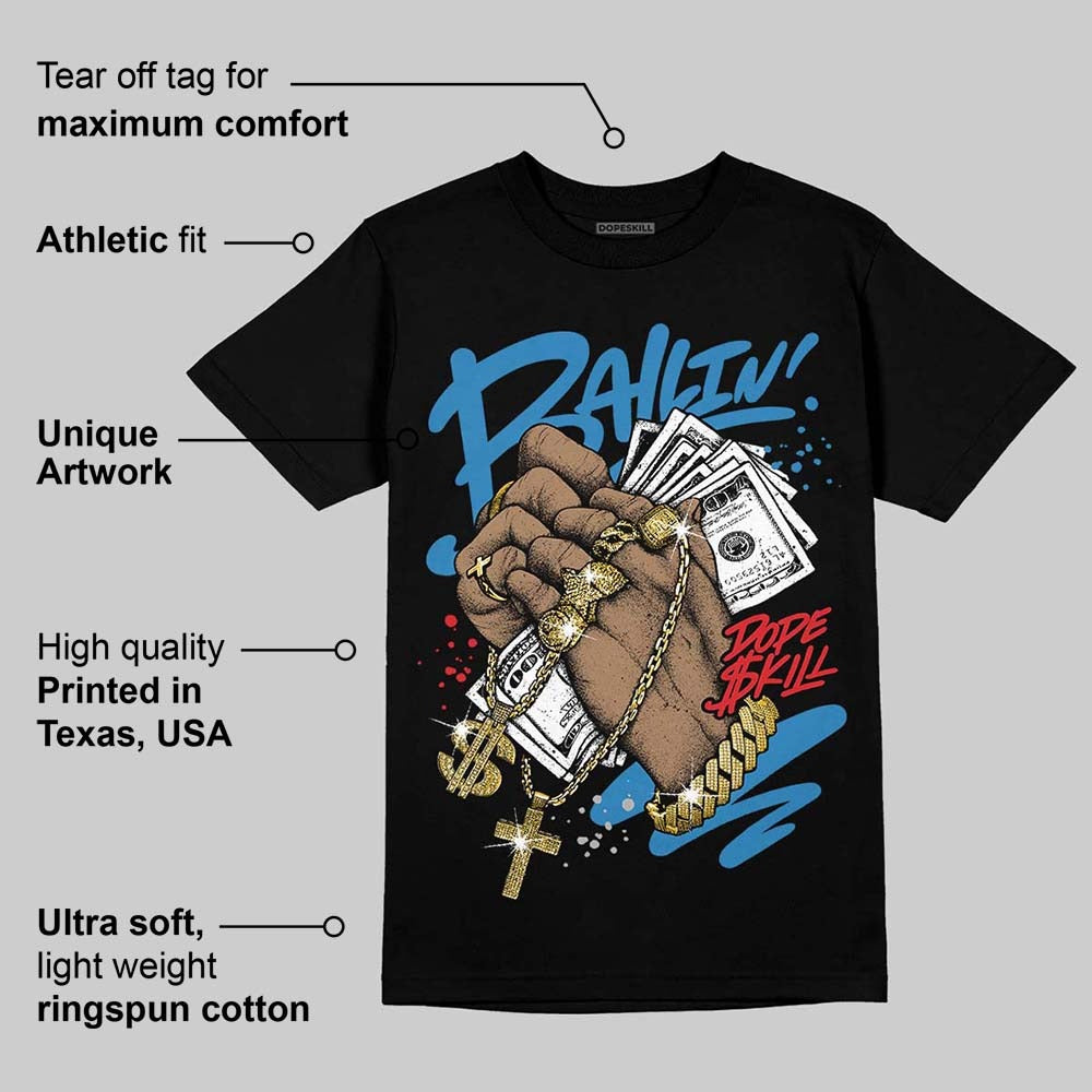Rare Air 3s DopeSkill T-Shirt Always Ballin' Graphic