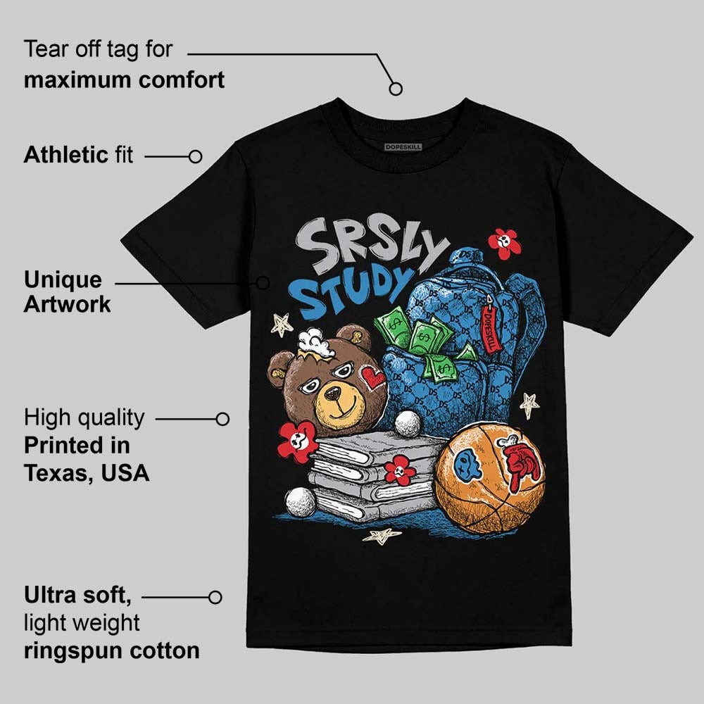 Rare Air 3s DopeSkill T-Shirt SRSLY Study Graphic