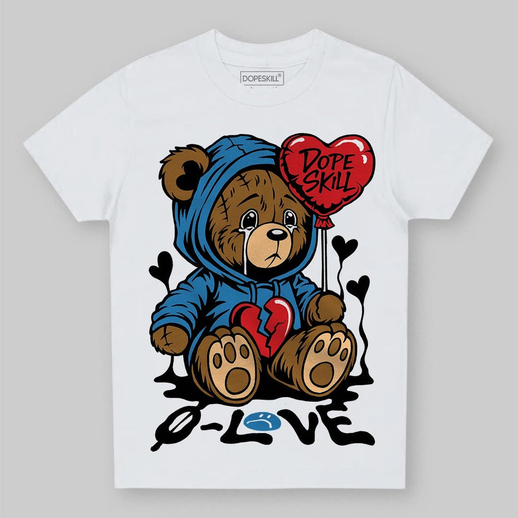 Rare Air 3s DopeSkill Toddler Kids T-shirt Broken Bear Graphic