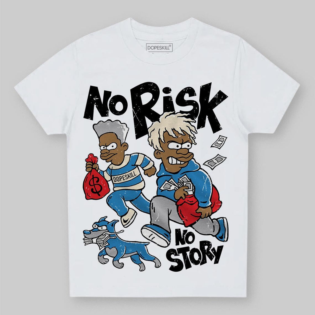 Rare Air 3s DopeSkill Toddler Kids T-shirt No Risk No Story Graphic