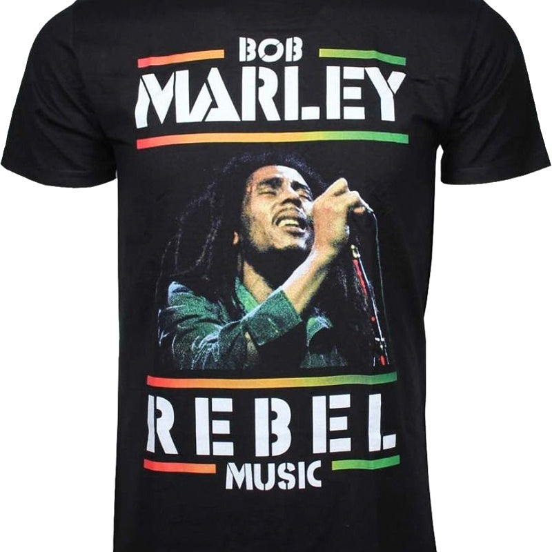 Rebel Music Bob Marley T-Shirt