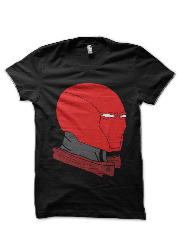 A Date? No-Red hood Black T-Shirt