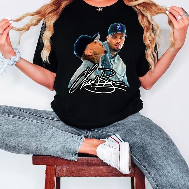 Retro Chriss Brownn Vintage T-shirt, Music Concert Sweatshirt, Chris Brown Graphic Hoodies