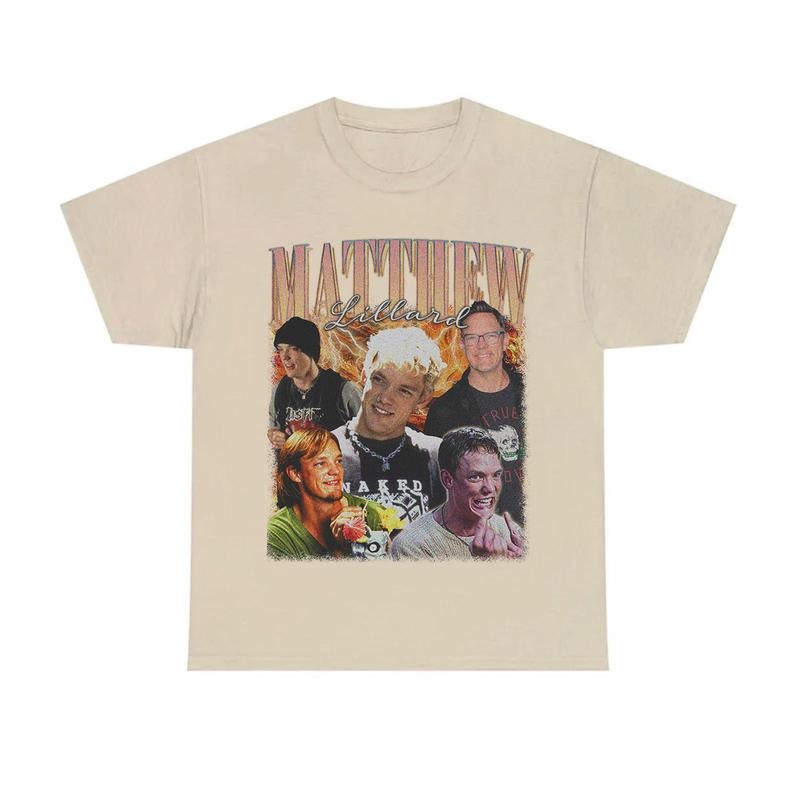 Retro Matthew Lillard Shirt Scream, Scoobydoo Vintage Matthew Lillard 90s Style T-Shirt Sweatshirt Hoodie Unisex Fit Clothing Cotton