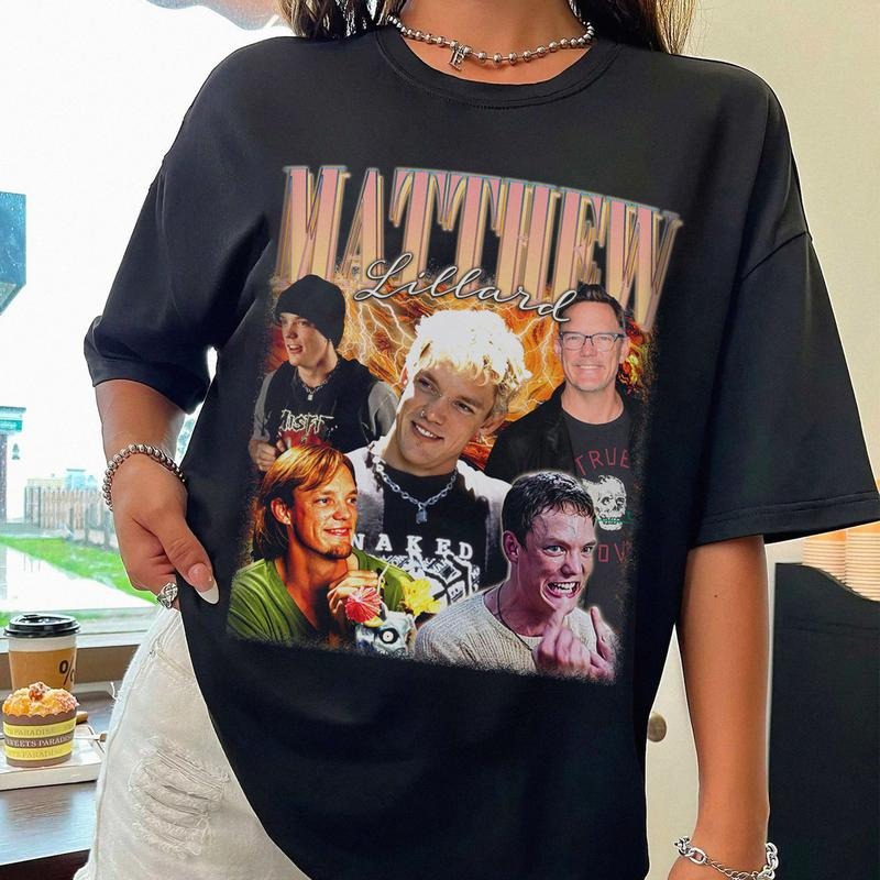 Retro Matthew Lillard Shirt Scream, Scoobydoo Vintage Matthew Lillard 90s Style T-Shirt Sweatshirt Hoodie Unisex Fit Clothing Cotton style 001