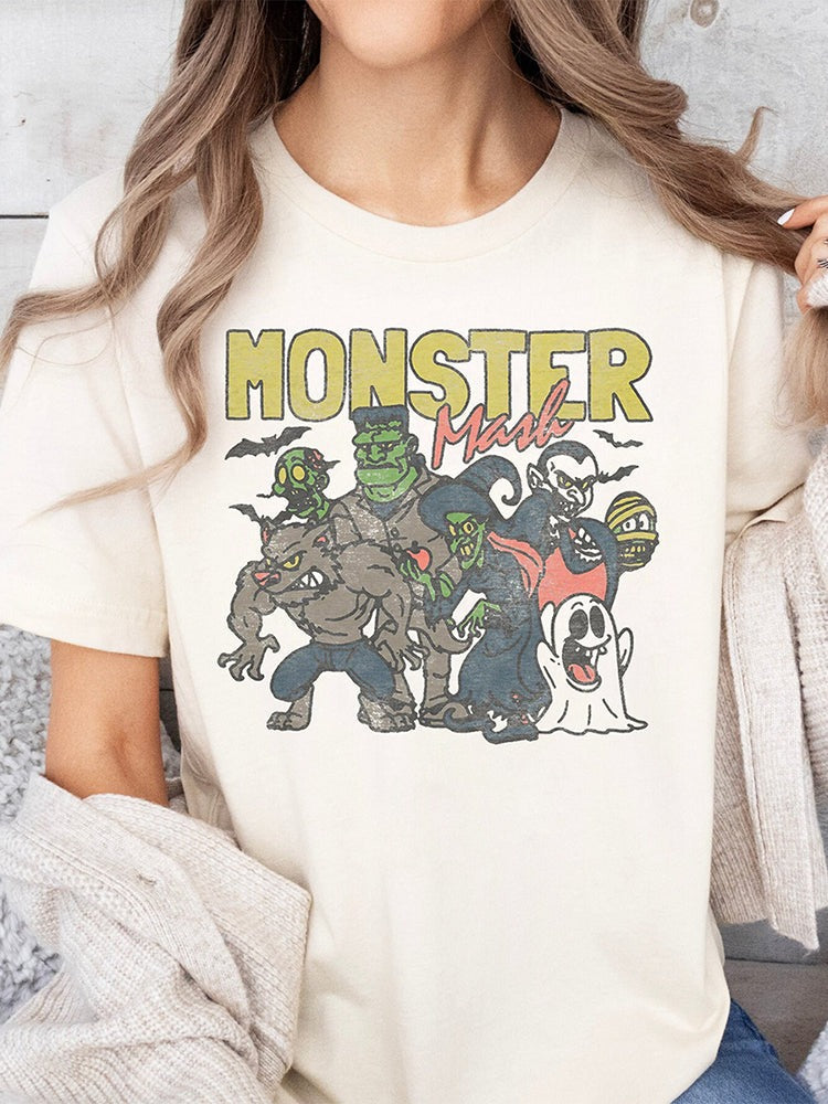 Retro Monster Mash Graphic Tee