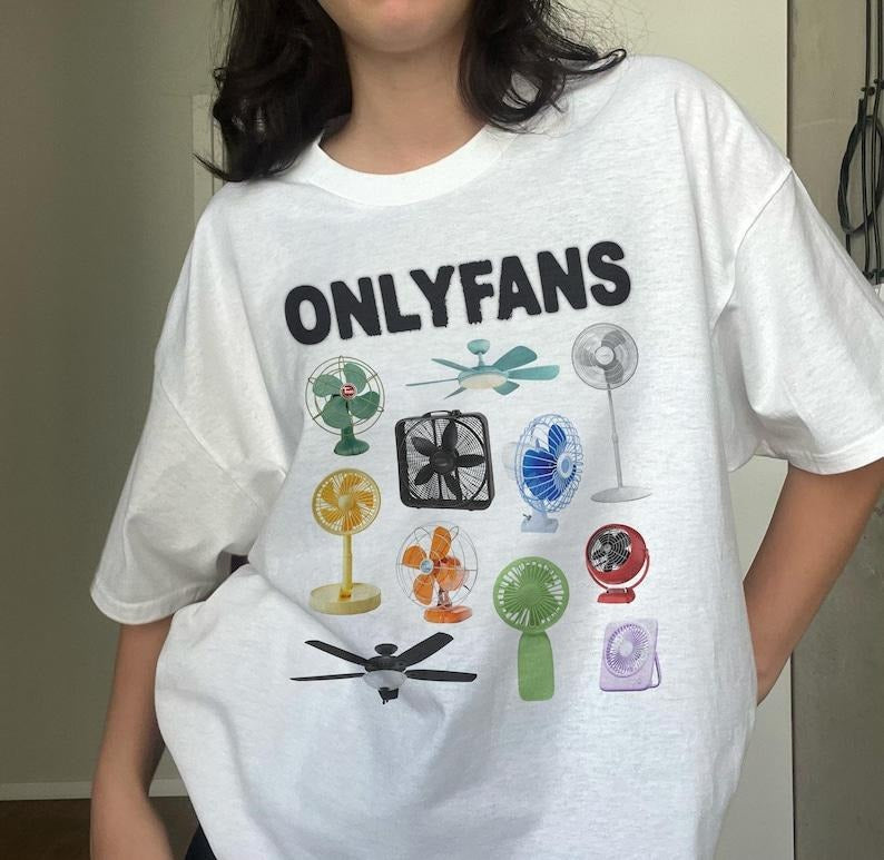 Retro Onlyfans T-Shirt, Y2K Funny T-Shirt, Vintage Gen Z Tee, 90s Graphic Tees, Fashion Trends style 001