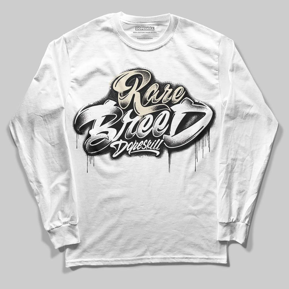 Reverse Metallic 5s DopeSkill Long Sleeve T-Shirt Rare Breed Type Graphic