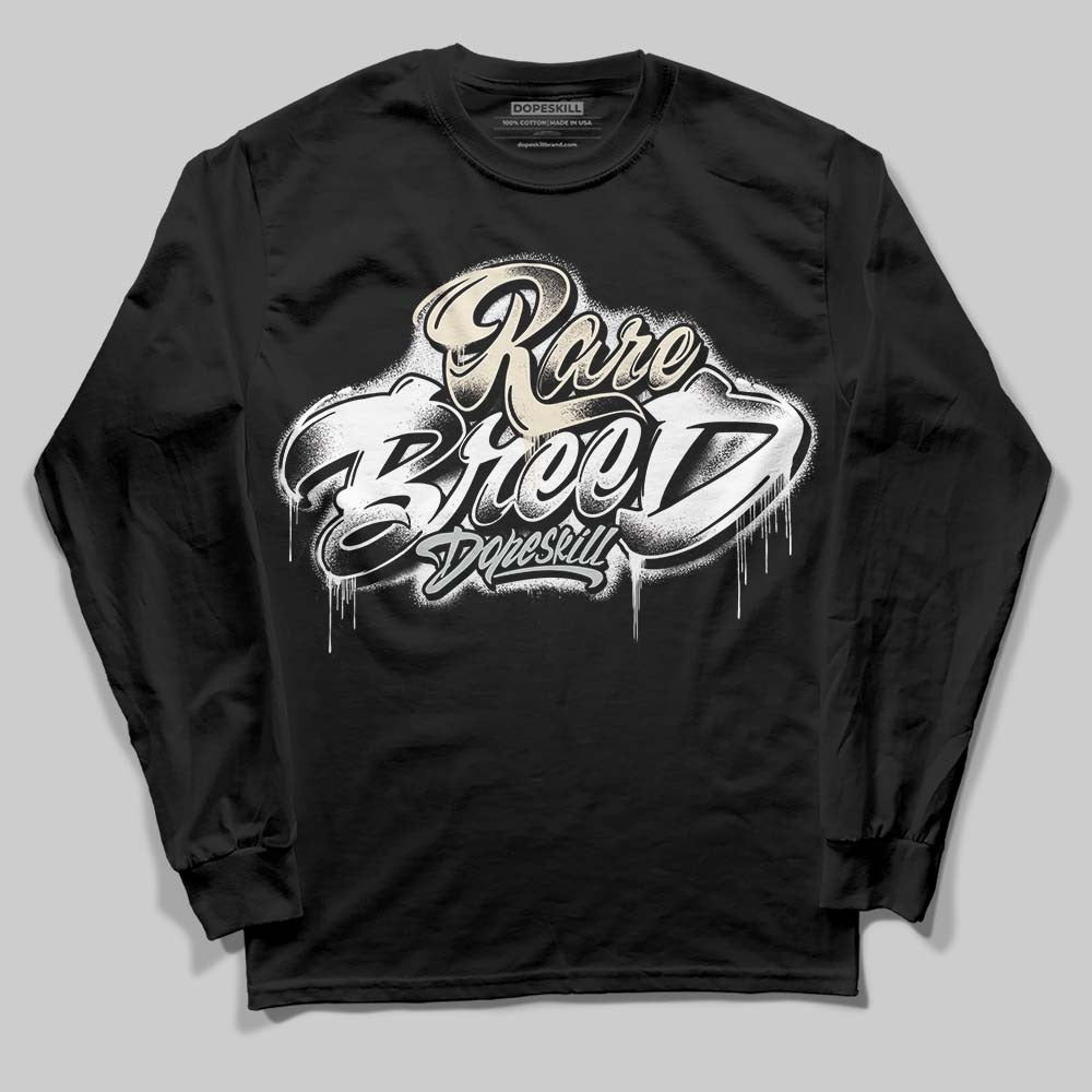 Reverse Metallic 5s DopeSkill Long Sleeve T-Shirt Rare Breed Type Graphic