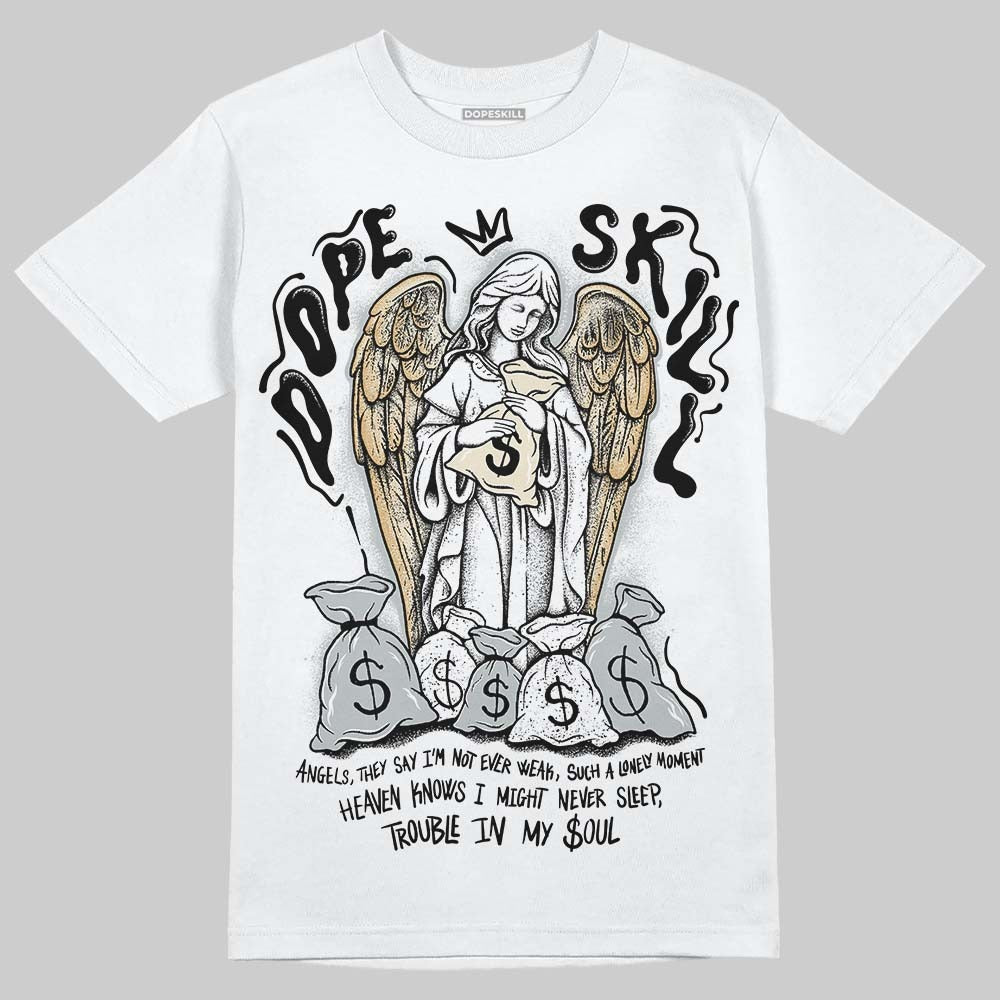 Reverse Metallic 5s DopeSkill T-Shirt Angels Graphic