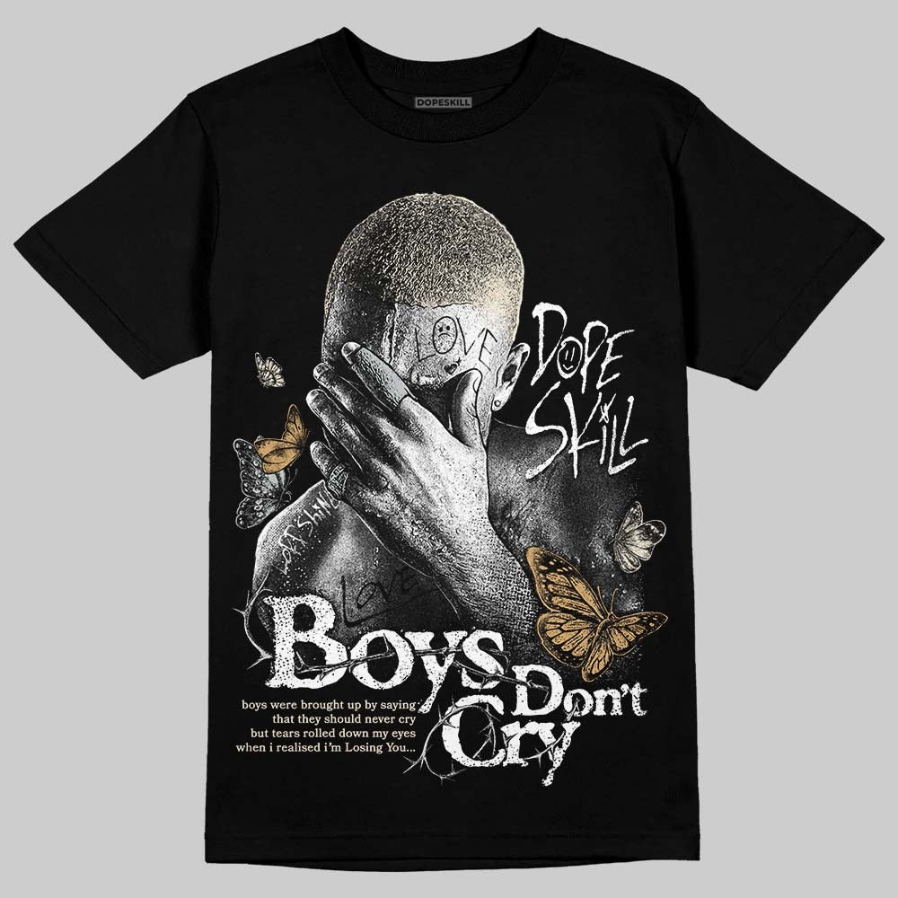 Reverse Metallic 5s DopeSkill T-Shirt Boys Don't Cry Graphic