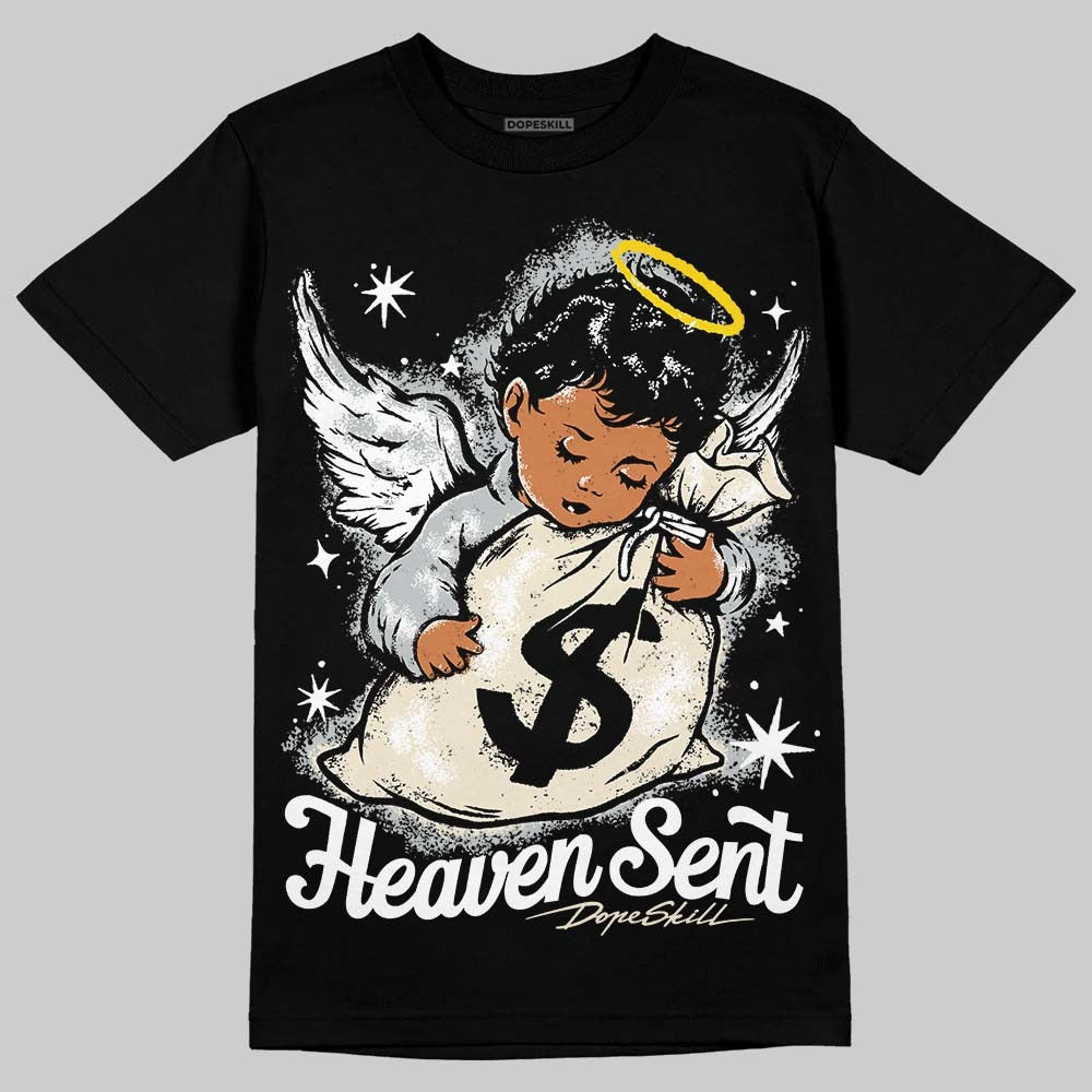 Reverse Metallic 5s DopeSkill T-Shirt Heaven Sent Graphic