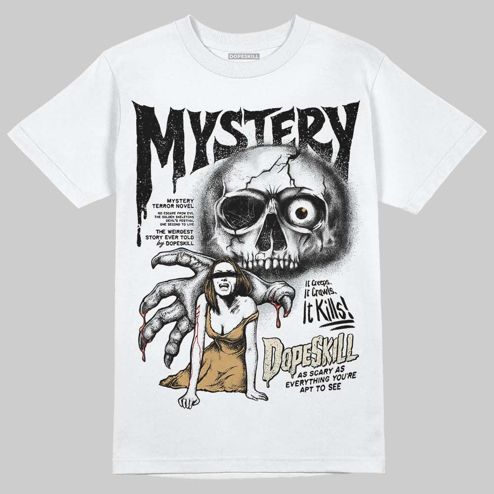 Reverse Metallic 5s DopeSkill T-Shirt Mystery Ghostly Grasp Graphic