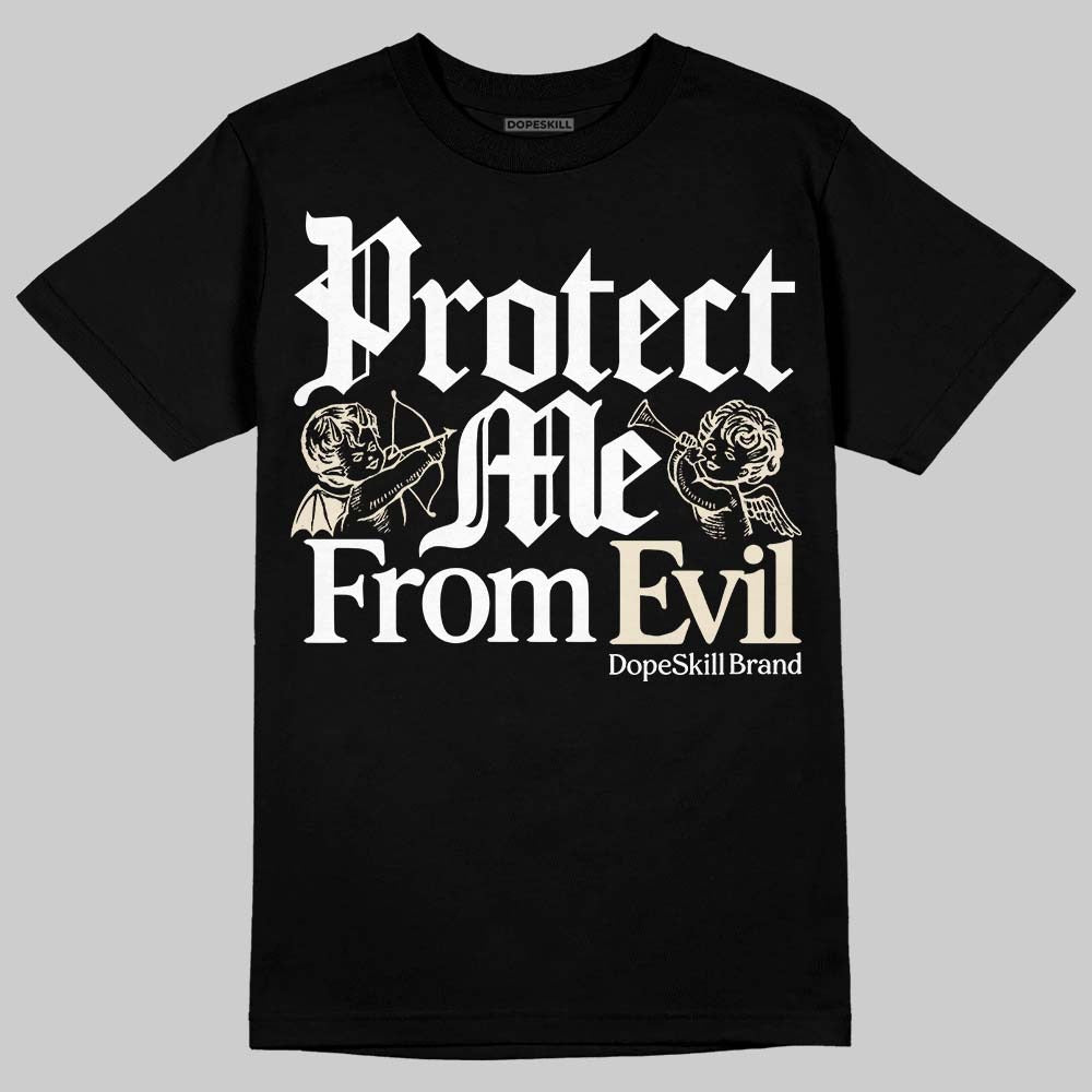 Reverse Metallic 5s DopeSkill T-Shirt Protect Me From Evil Graphic