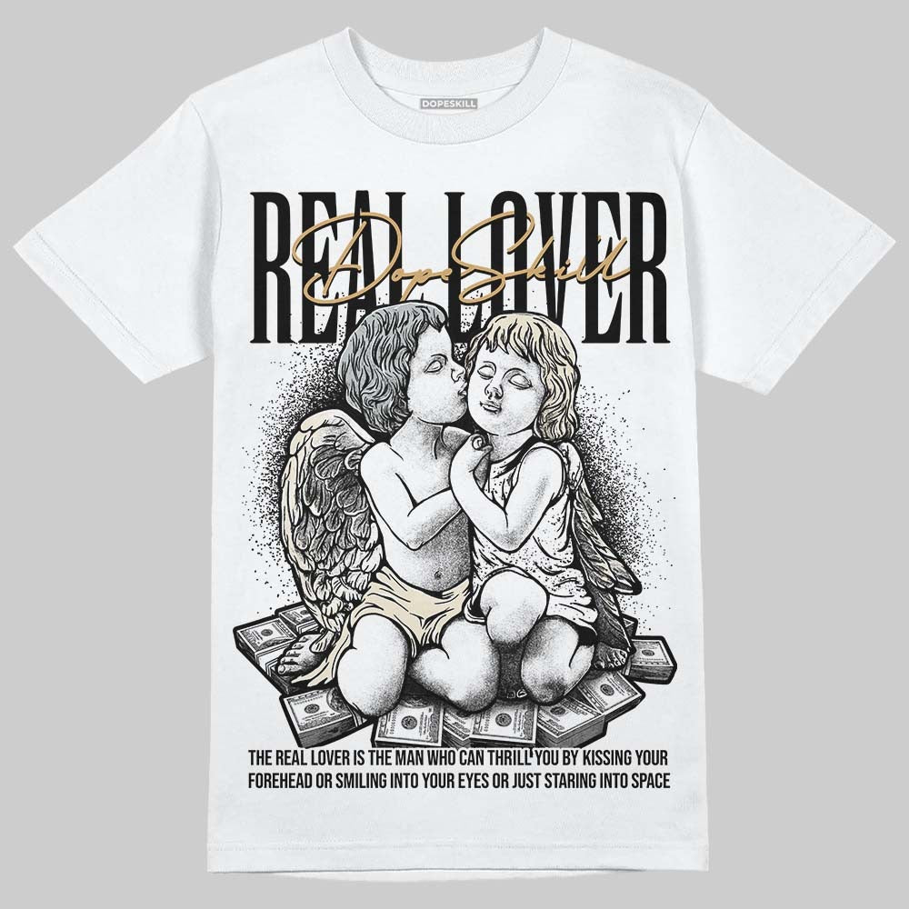 Reverse Metallic 5s DopeSkill T-Shirt Real Lover Graphic