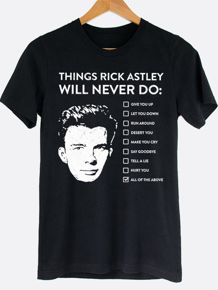 Rick Astley Graphic Tee