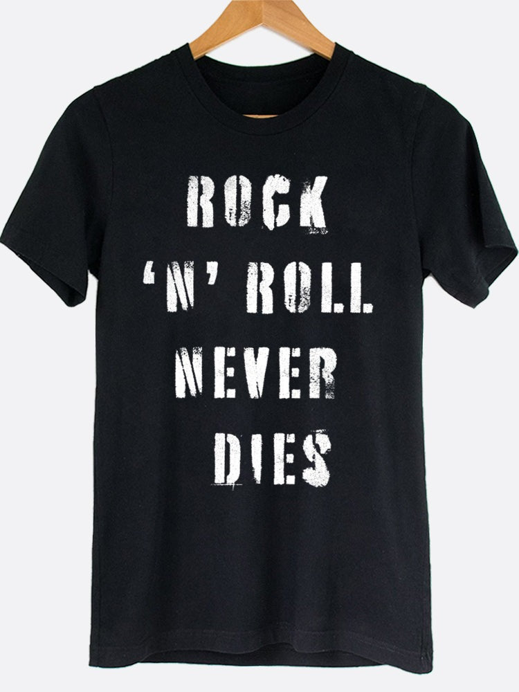 Rock 'N' Roll Never Dies Graphic Tee