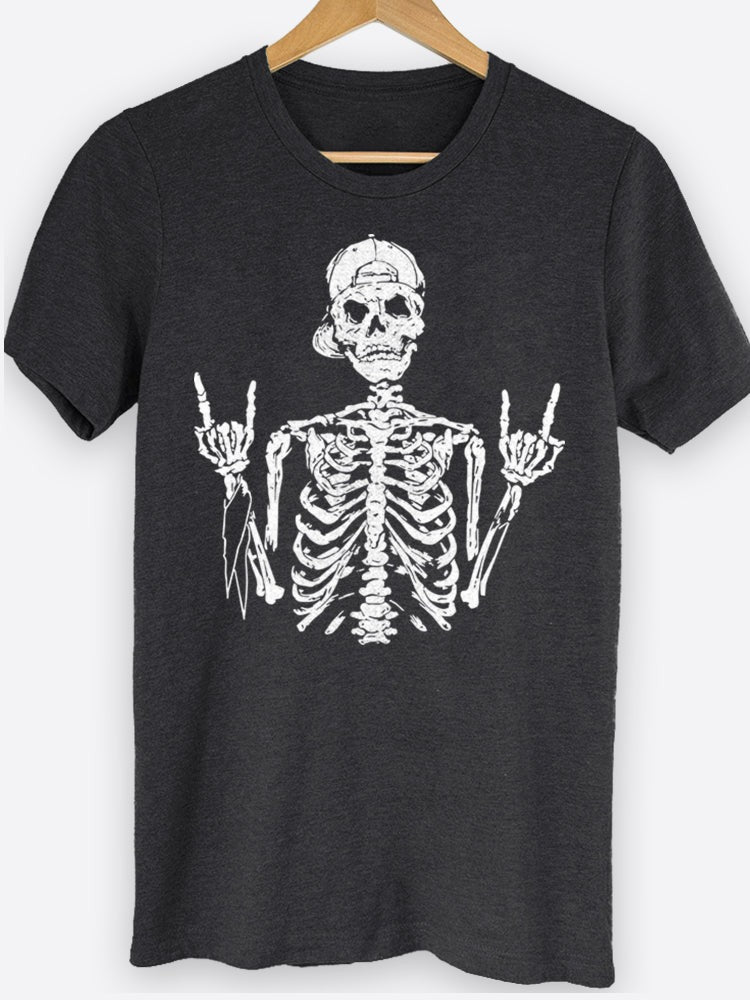 Rockin Skeleton Graphic Tee