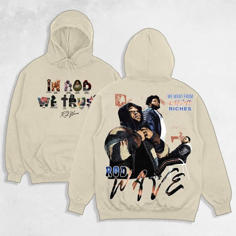 Rod Wave 2 Side Tee, Sweatshirt, Hoodie Cotton Unisex Shirt Rap Shirt Rapper Rap Tee Hiphop Shirt Music Tour Merch Gift for Him Gift For Her Vintage Y