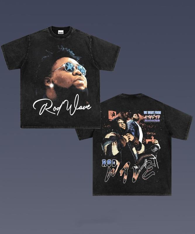 Rod Wave Fan T-Shirt V1, Legendary Rap Artist Graphic  Rod Wave Last Lap 2024 Tour Music Tee, Rod Wave Rapper T-shirt, Rod Wave Unisex Tee Gift For Me