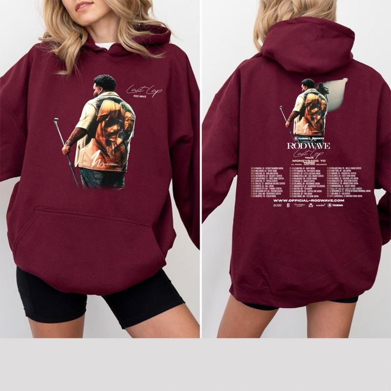 Rod Wave Last Lap 2024 Tour Music Sweatshirt Shirt Hoodie, Rod Wave Shirt,  Rod Wave Unisex Tee Gift For Men Women, Rod Wave Fan Gift Women Clothing C