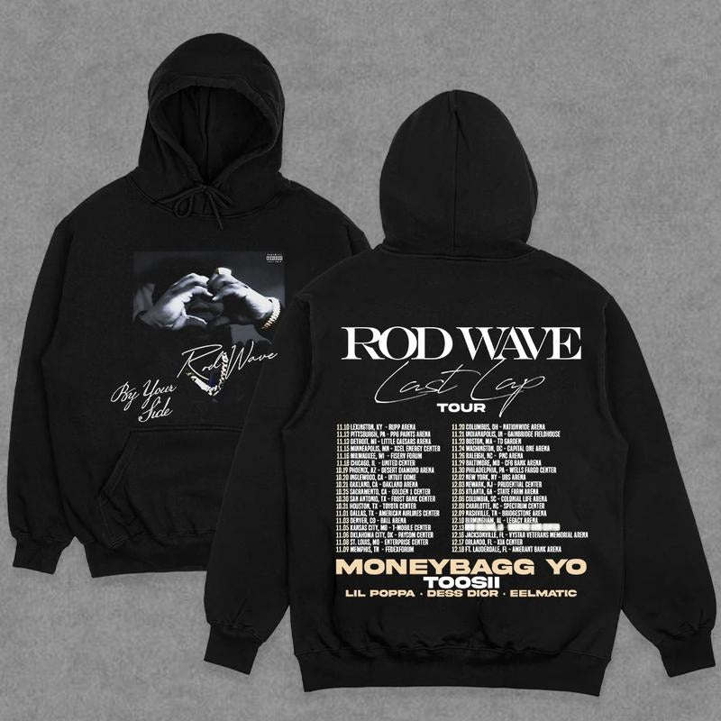 Rod Wave Last Lap Hoodie, Rod Wave 90s Vintage Shirt, Graphic T-Shirt, Rapper Shirt Rap Tee, Vintage Y2K, Hoodie, Sweatshirt Clothing Cotton