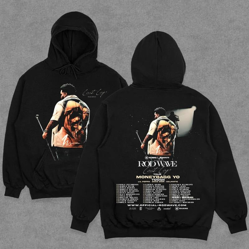 Rod Wave Last Lap Hoodie, Rod Wave 90s Vintage Shirt,Graphic T-Shirt, Rapper Shirt Rap Tee, Vintage Y2K, Hoodie, Sweatshirt Clothing Cotton