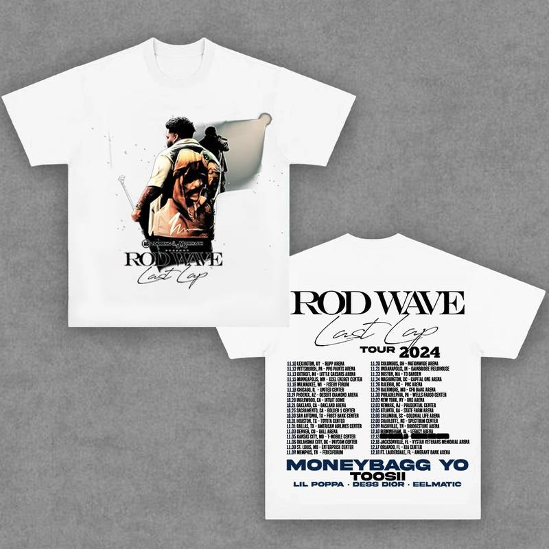Rod Wave Last Lap Sweatshirts,  Graphic T-Shirt, Rapper Shirt Rap Tee, Vintage Y2K, Hoodie, Sweatshirt Clothing Cotton