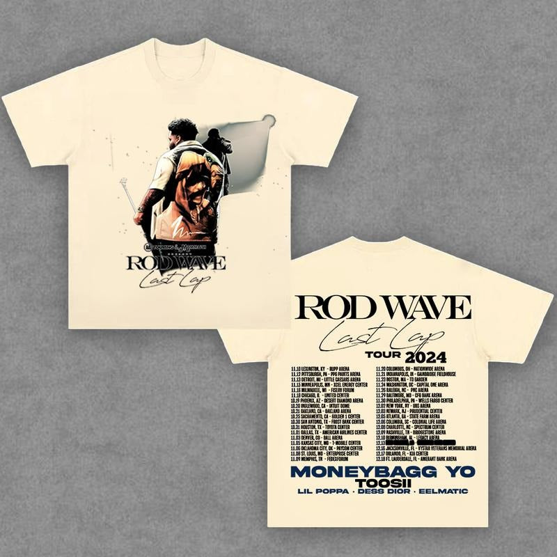 Rod Wave Last Lap Sweatshirts,  Graphic T-Shirt, Rapper Shirt Rap Tee, Vintage Y2K, Hoodie, Sweatshirt Clothing Cotton