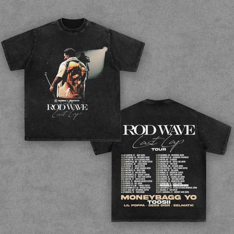 Rod Wave Last Lap Sweatshirts,  Graphic T-Shirt, Rapper Shirt Rap Tee, Vintage Y2K, Hoodie, Sweatshirt Clothing Cotton