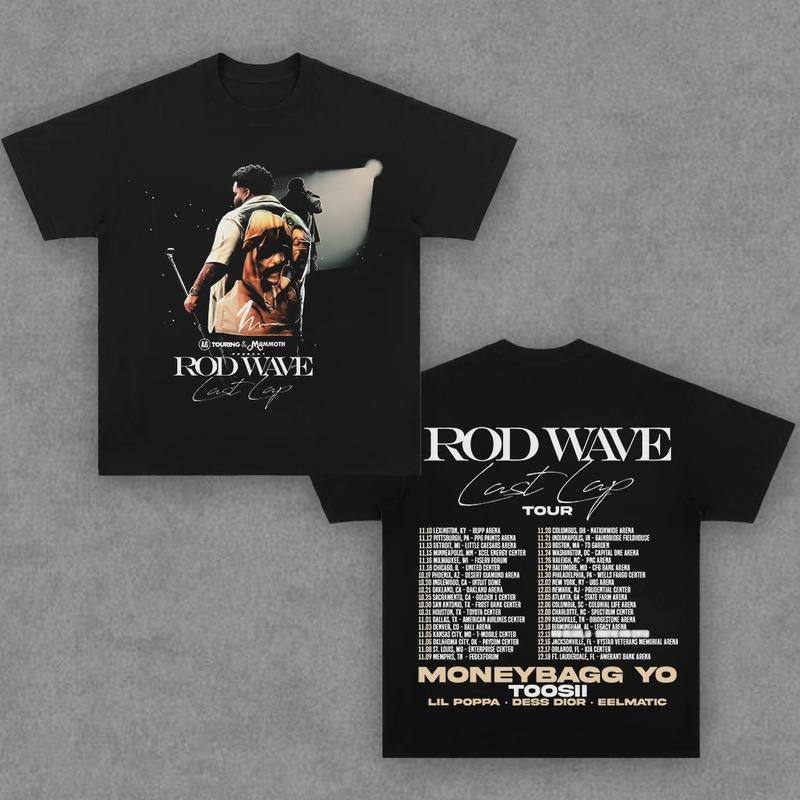 Rod Wave Last Lap Sweatshirts,  Graphic T-Shirt, Rapper Shirt Rap Tee, Vintage Y2K, Hoodie, Sweatshirt Clothing Cotton