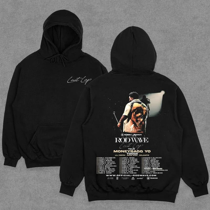 Rod Wave Last Lap Sweatshirts,T-Shirt & Hoodie, Graphic T-Shirt, Rapper Shirt Rap Tee, Vintage Y2K, Hoodie, Sweatshirt Clothing Cotton