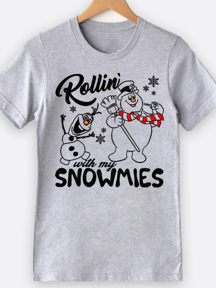 Rollin' With My Snowmies Graphic Tee
