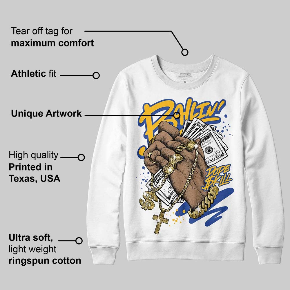 Royal Blue Collection DopeSkill Sweatshirt Always Ballin' Graphic