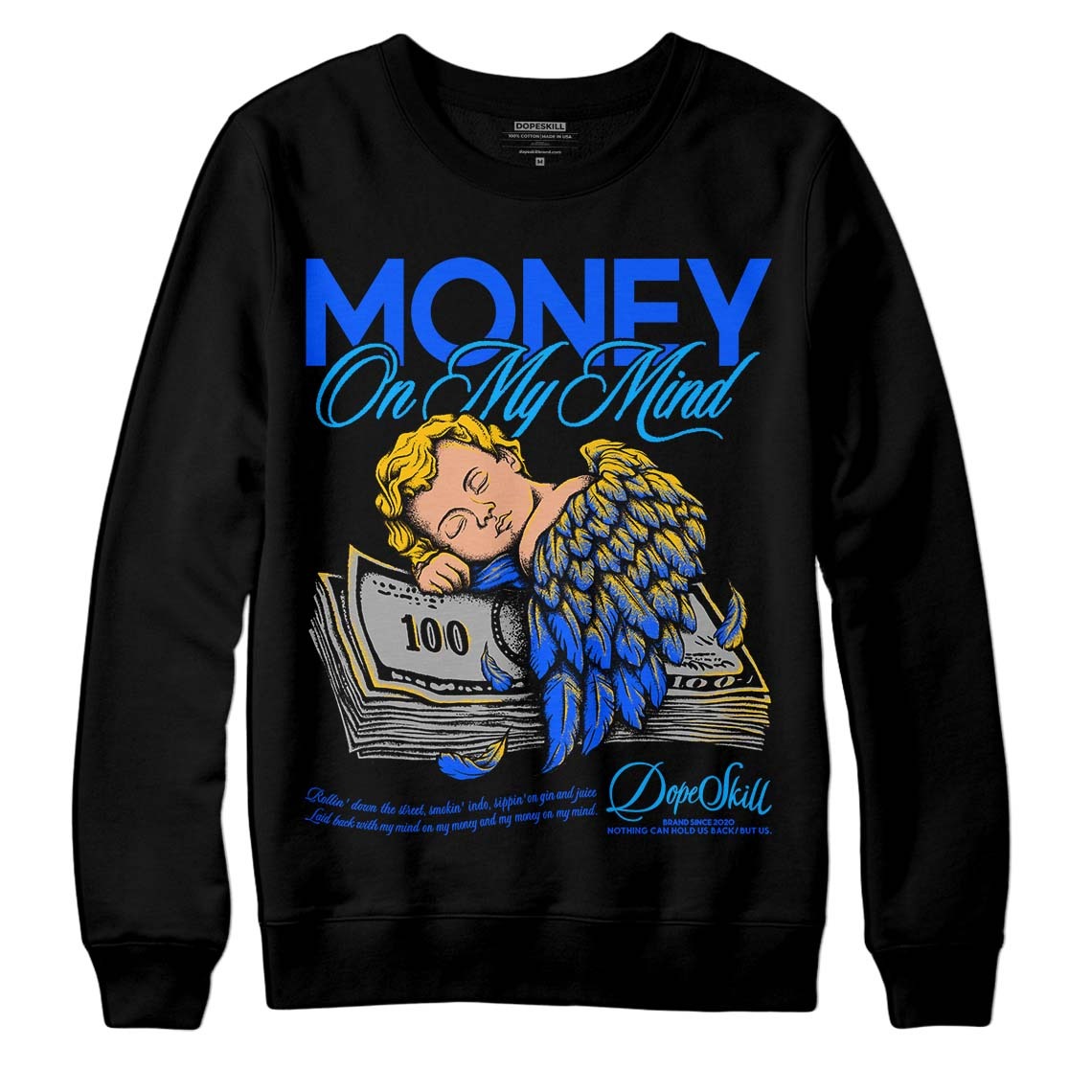 Royal Blue Collection DopeSkill Sweatshirt MOMM Graphic