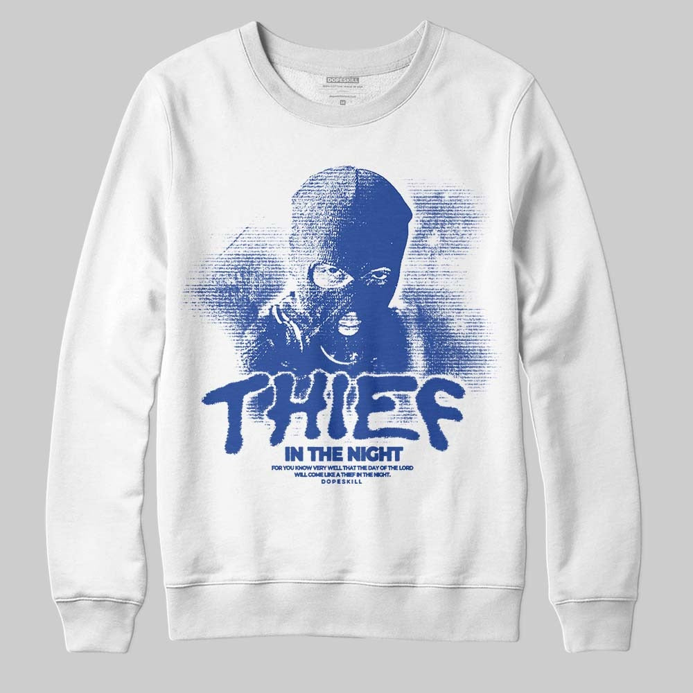 Royal Blue Collection DopeSkill Sweatshirt Thief In The Night Graphic