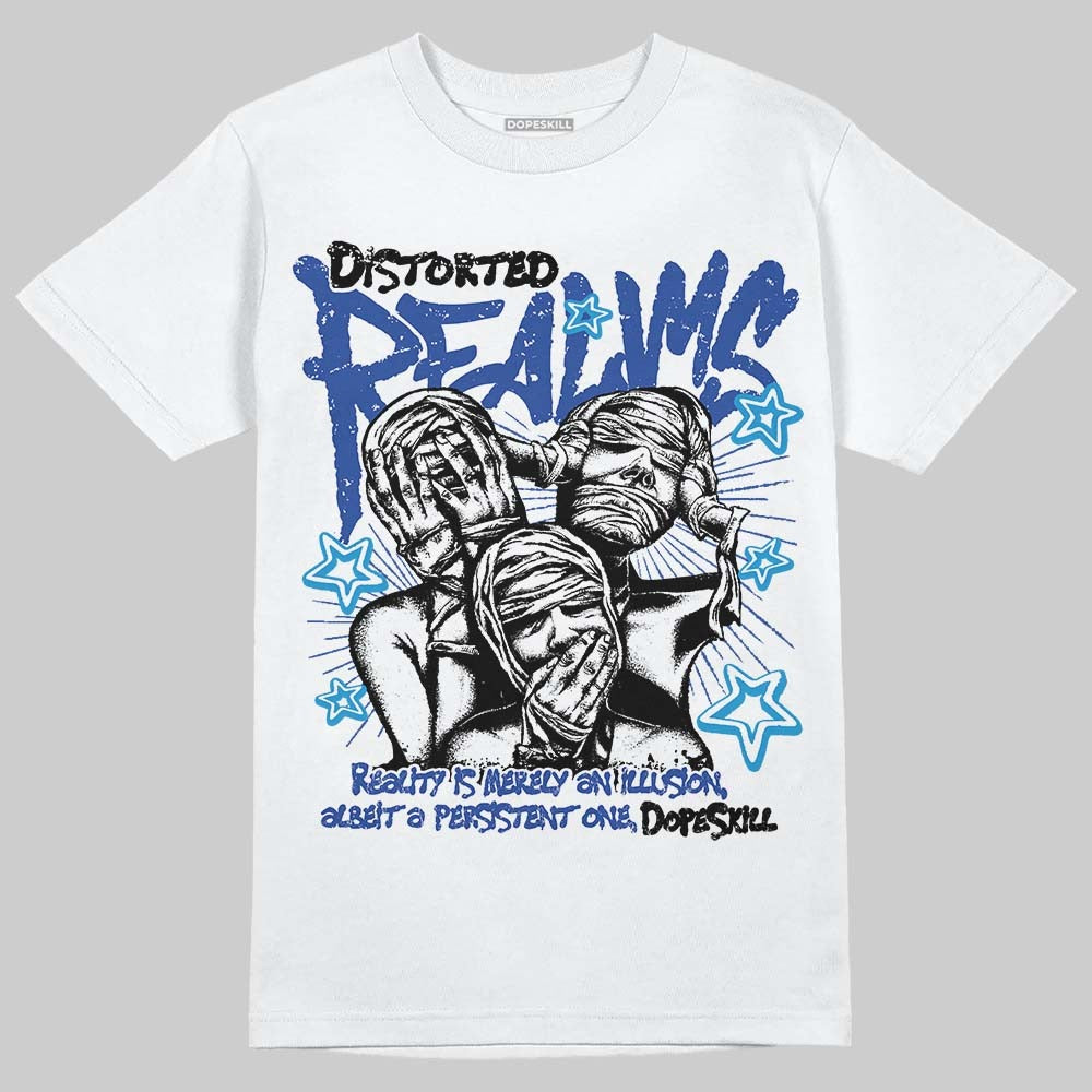 Royal Blue Collection DopeSkill T-Shirt Distorted Realms Graphic