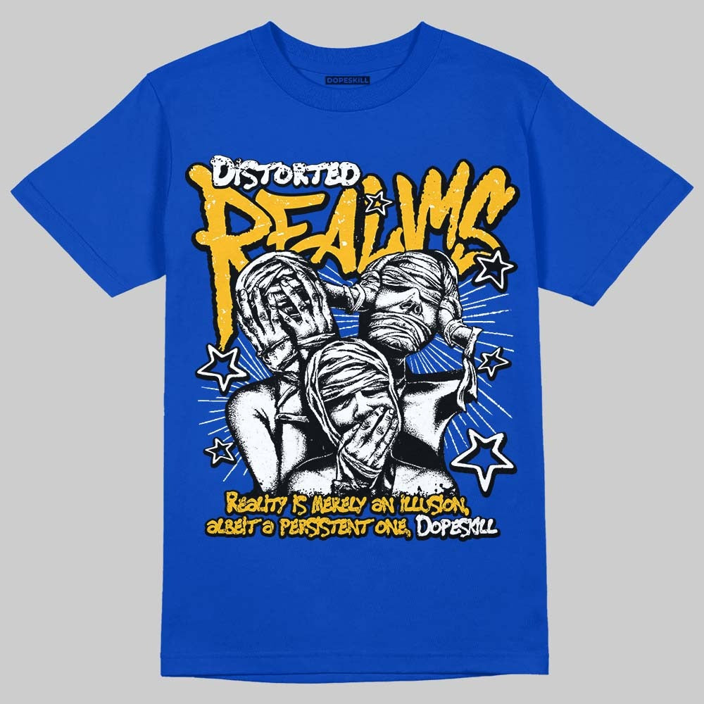 Royal Blue Collection DopeSkill T-Shirt Distorted Realms Graphic