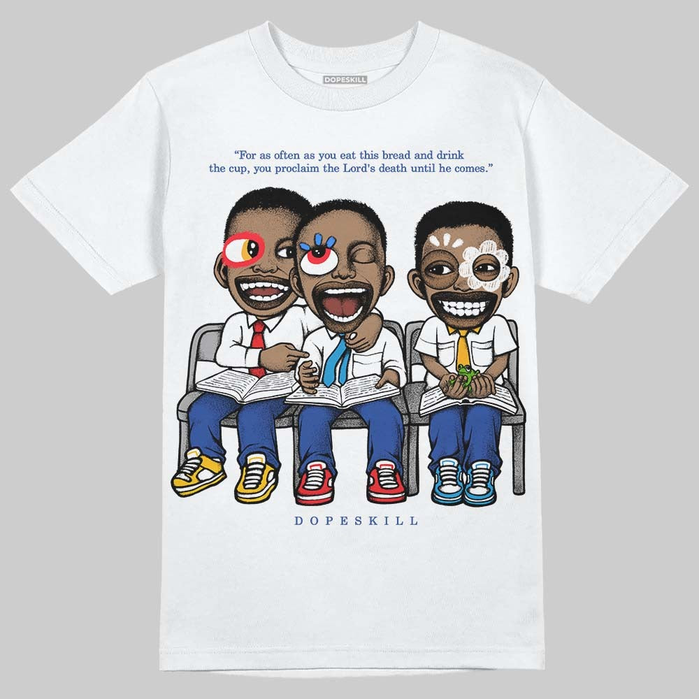 Royal Blue Collection DopeSkill T-Shirt First Sunday Graphic