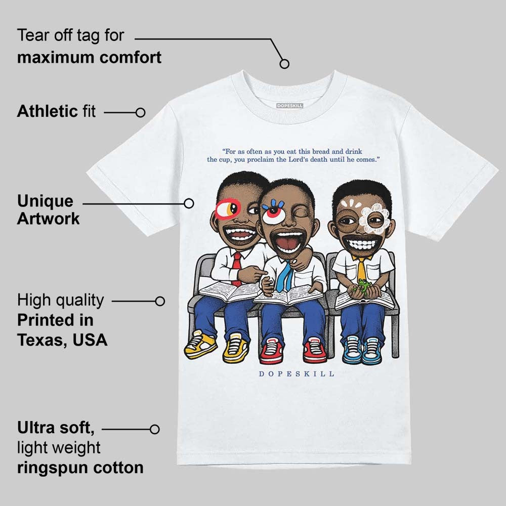 Royal Blue Collection DopeSkill T-Shirt First Sunday Graphic