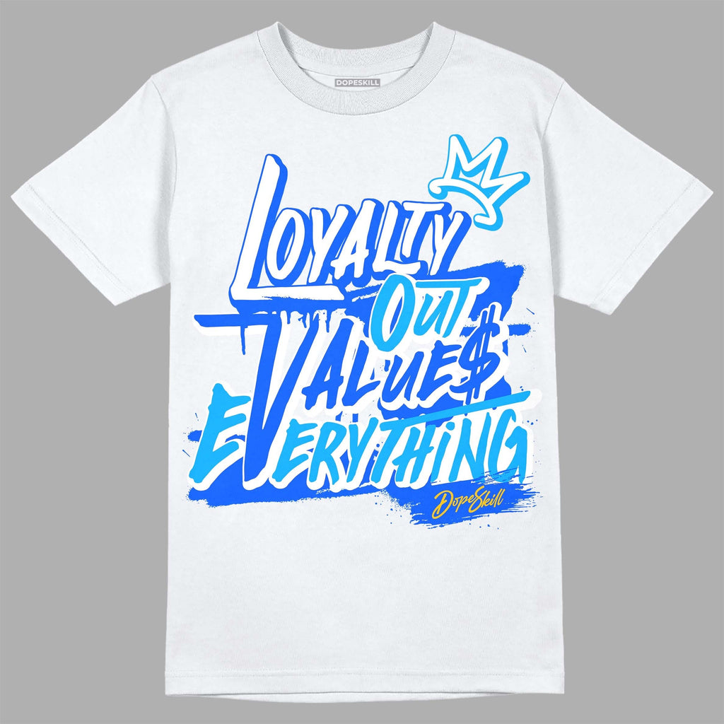 Royal Blue Collection DopeSkill T-Shirt LOVE Graphic