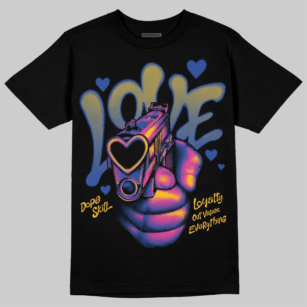 Royal Blue Collection DopeSkill T-Shirt Love Shot Graphic