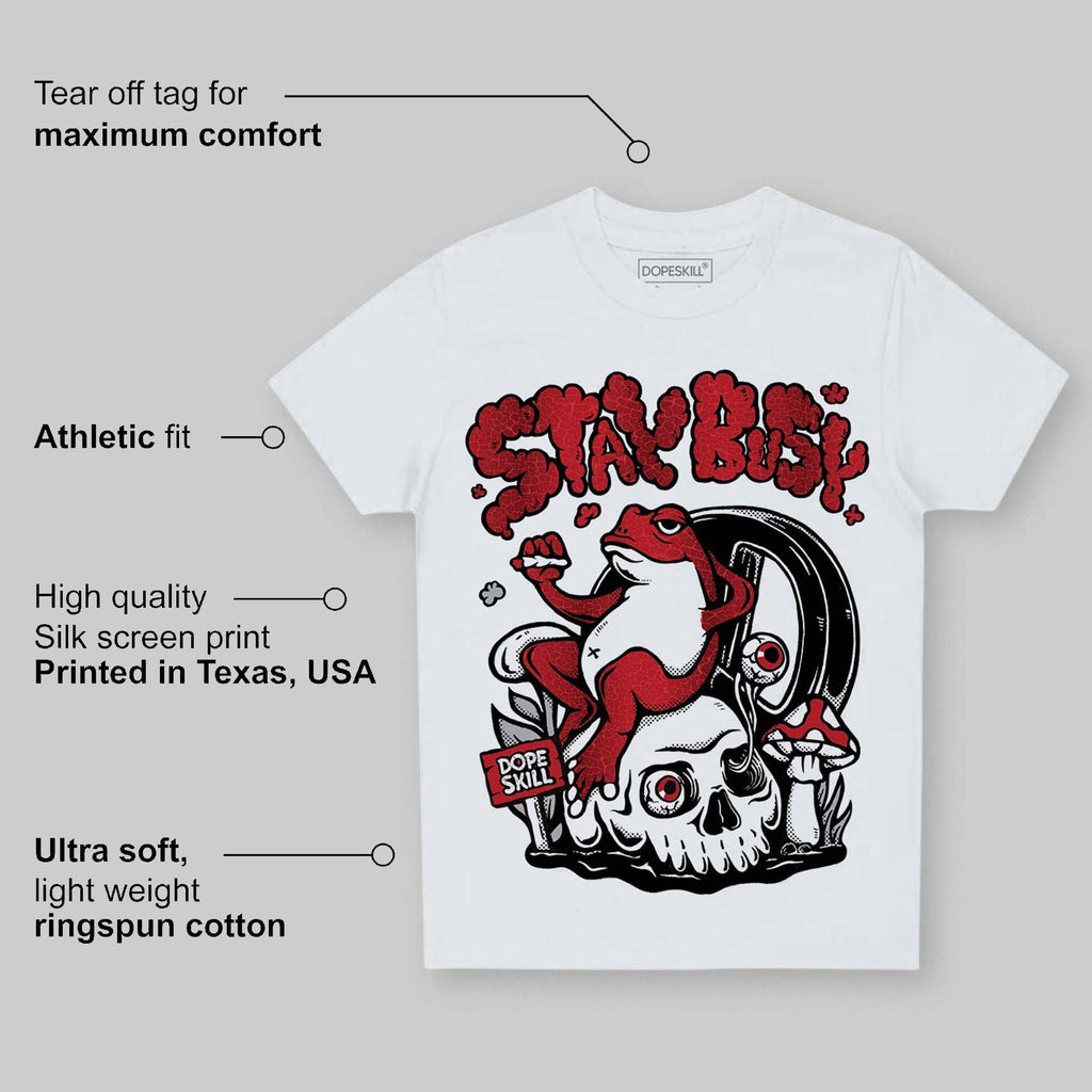 Ruby 1s DopeSkill Toddler Kids T-shirt Stay Busy Graphic