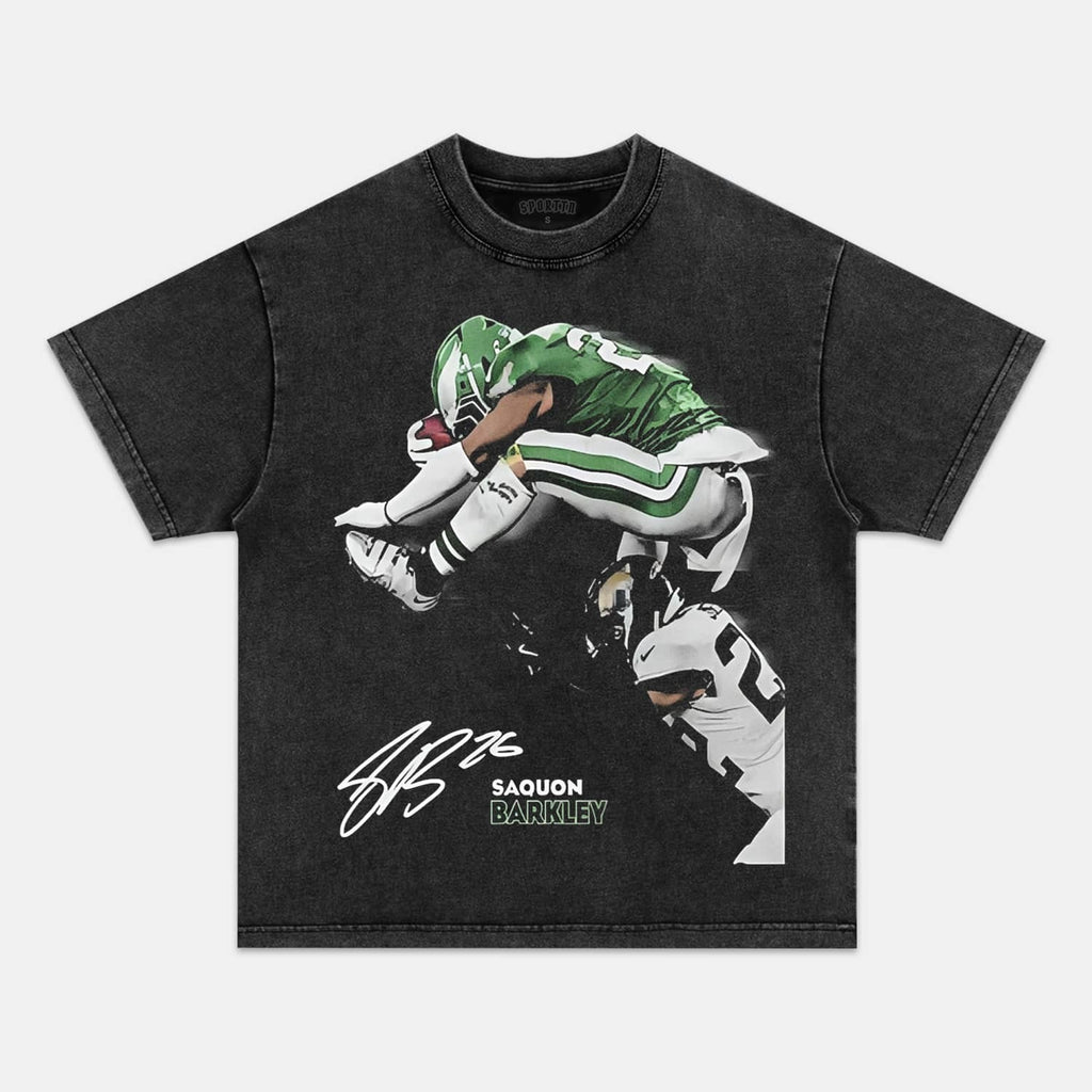 SAOUON REVERSE HURDLE TEE